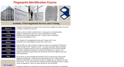 Desktop Screenshot of fingerprintcourse.com